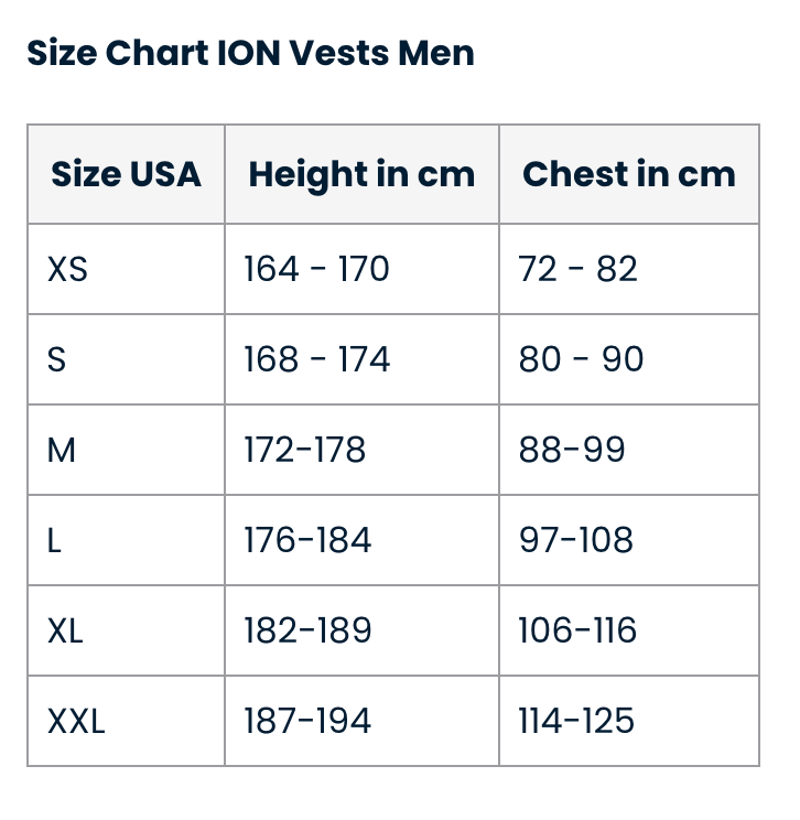 ION Vest Vector Select Front Zip men