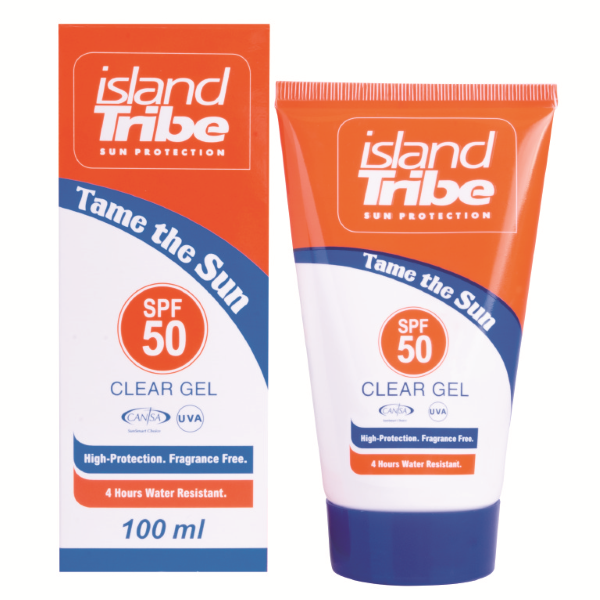 Island Tribe SPF50 Clear Gel 100ml