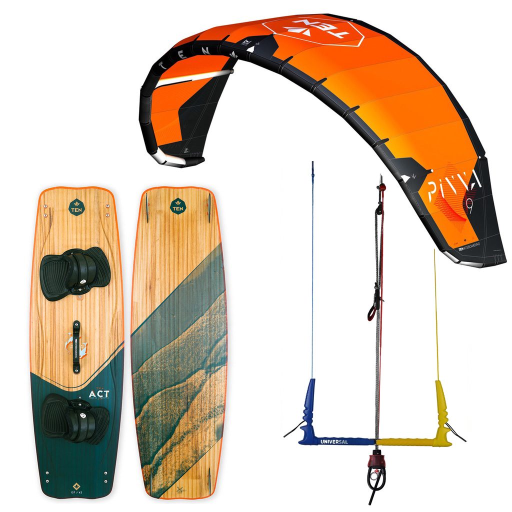 TEN Pinna V2 Kitesurf set + Universal Bar