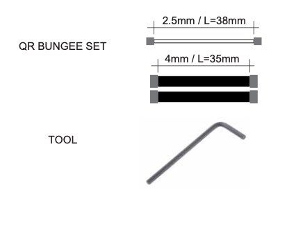 Slingshot Sentry QR Bungee Set + Tool