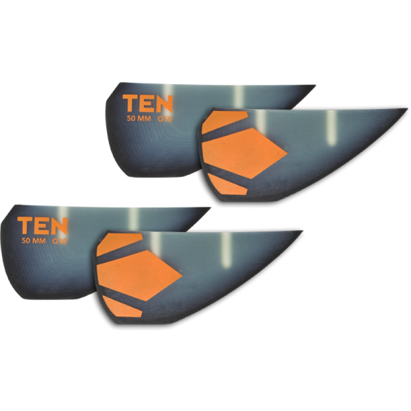 TEN Twintip G10 Fins Set 45mm