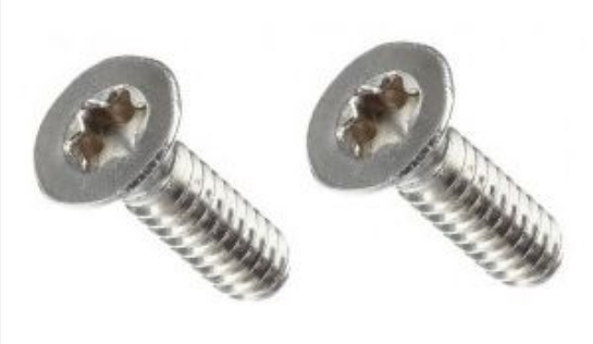 Sabfoil 2x Flat Head Screws Torx M6x16