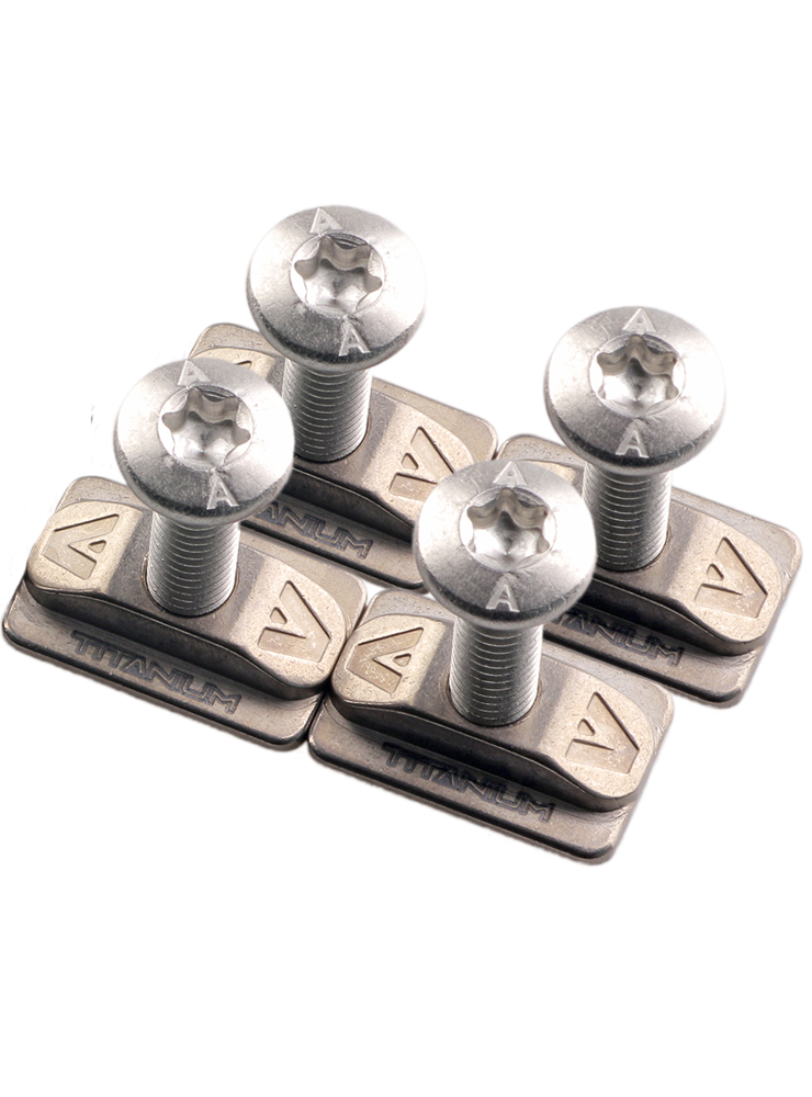 Armstrong Generic Titanium T Nut Set - Dome head screws