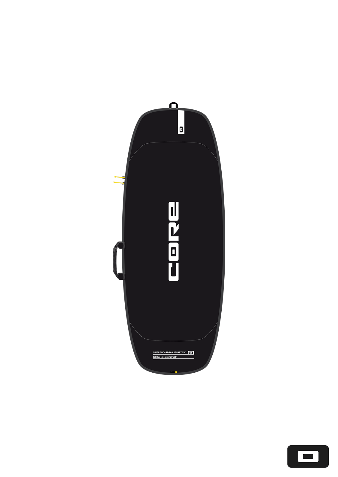 CORE Single Boardbag Stubby