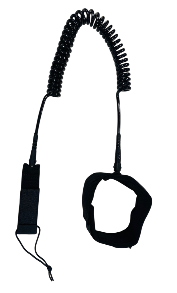 Versus Wingfoil Coil Leash 10ft Knee and Ankle