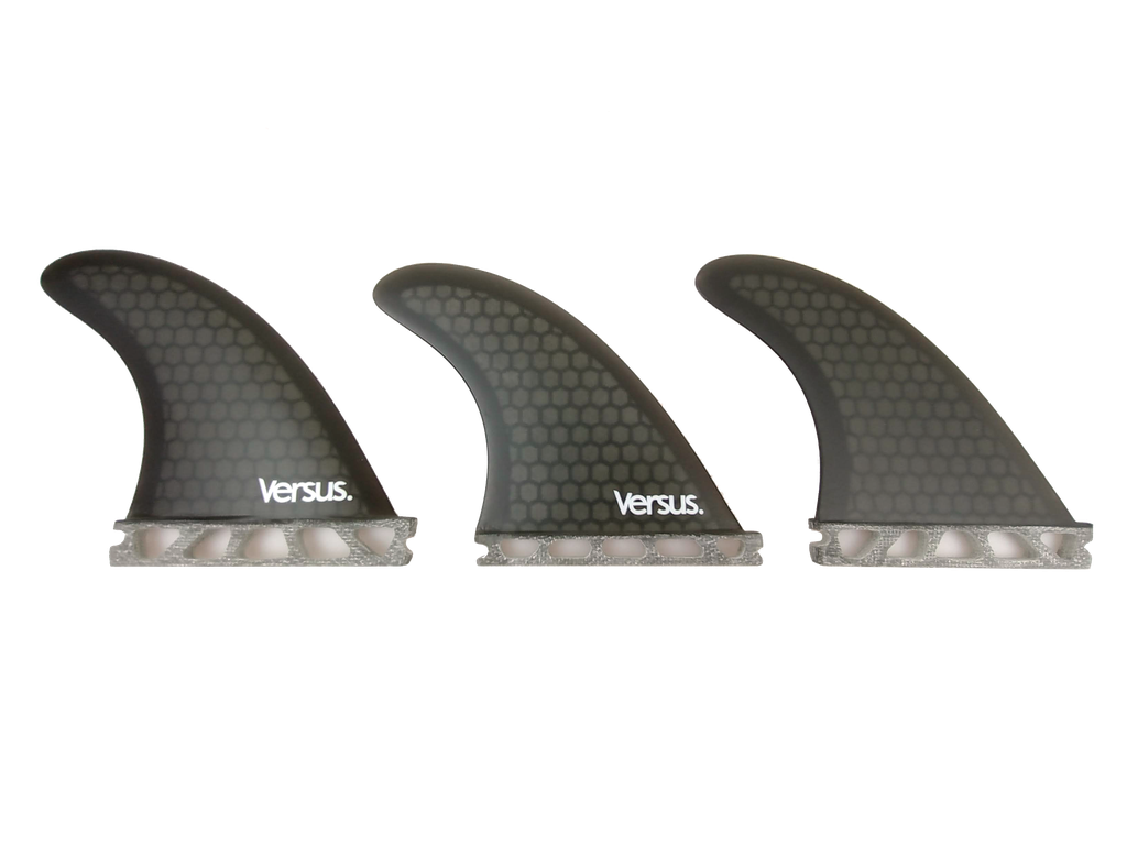 Versus Futures Compatible Fiberglass Thruster Fin Set - M