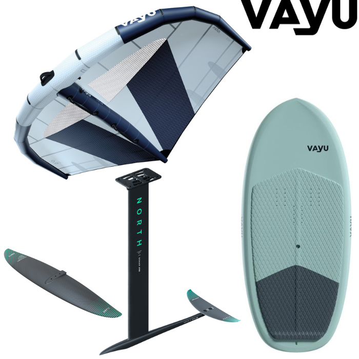 Vayu EOS + North Sonar Alu Foil Kit Wingfoil Set