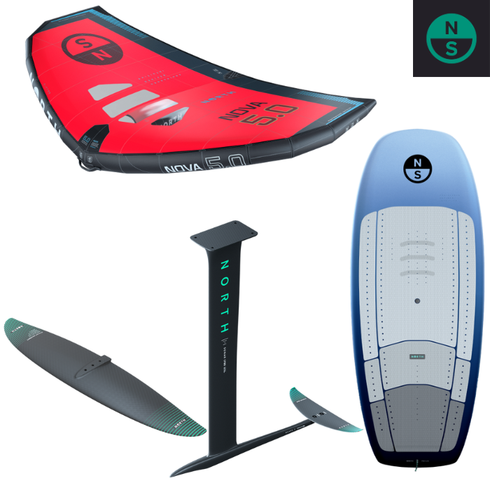 North Nova + North Sonar Carbon Foil Kit Wingfoil Set