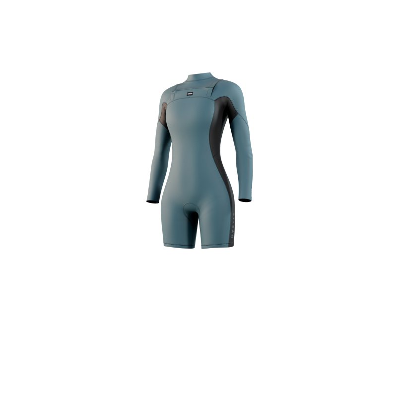 Mystic Haven Longarm Shorty 3/2mm Double Fzip Women