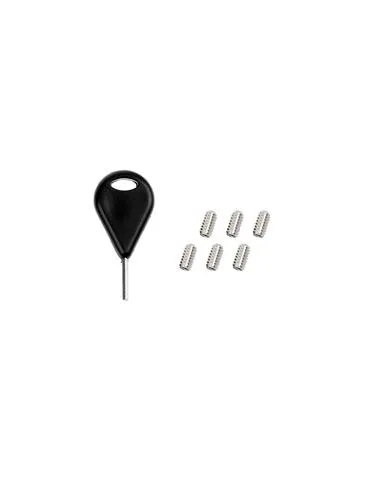 Devoted Dual Tab Compatible 6x Fin screws + key 