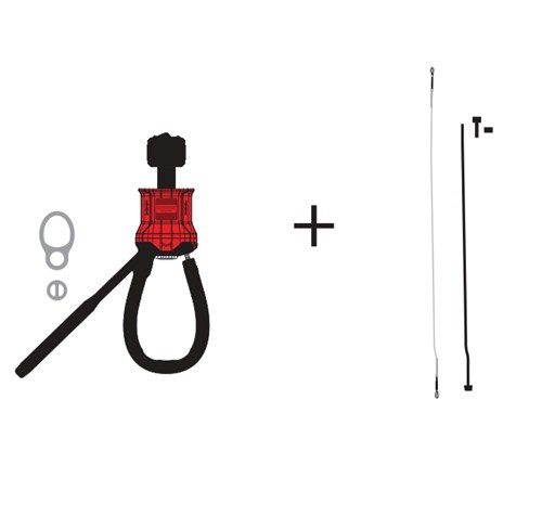 [121383015] Slingshot Sentry Quick Release Complete + Flagging Line w/ Tube