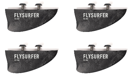 [FBASFS2BL55] Flysurfer Solid 55mm Fin Set