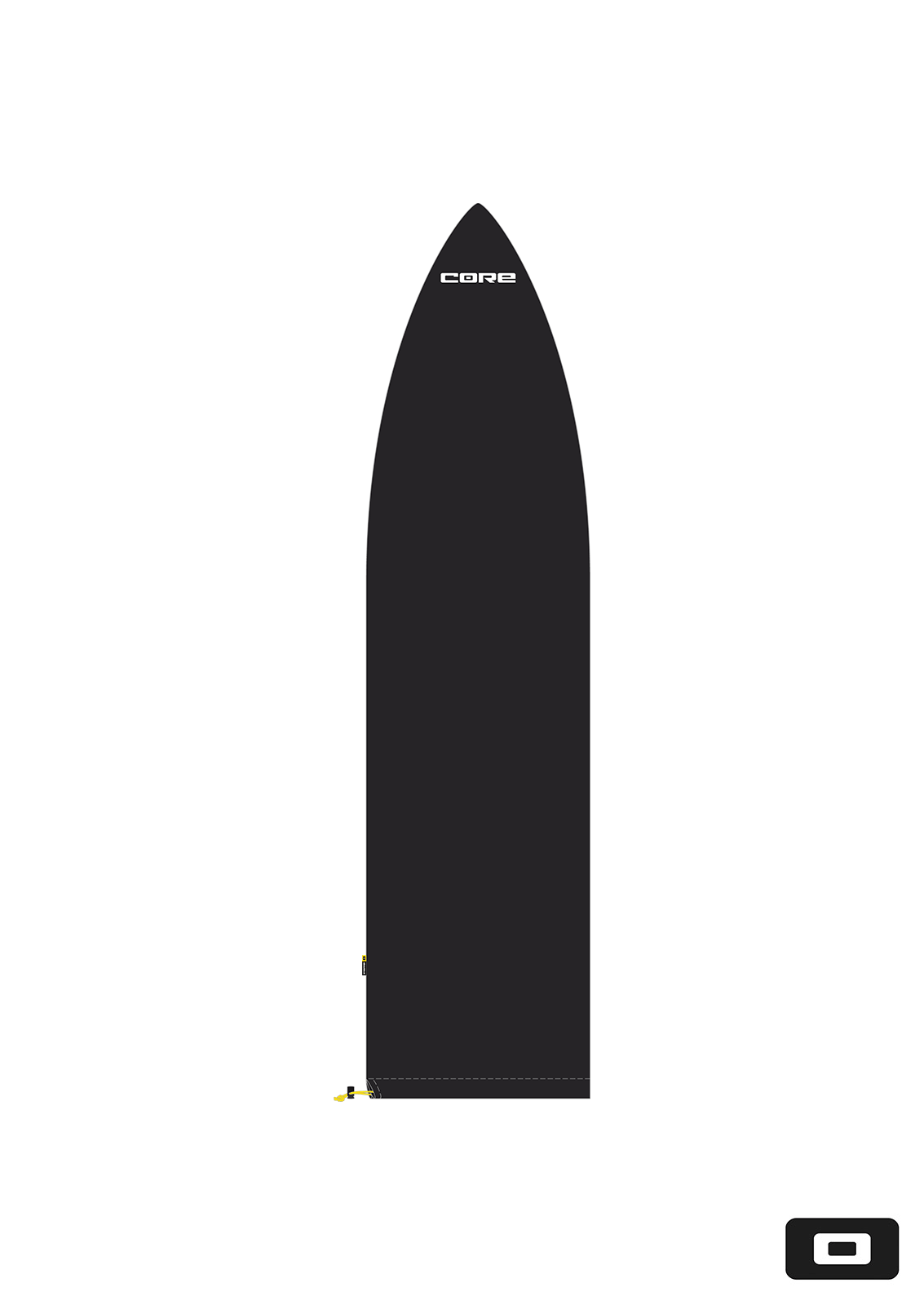 [BZBWSOCK162] CORE Board Sock Surf 6‘2“