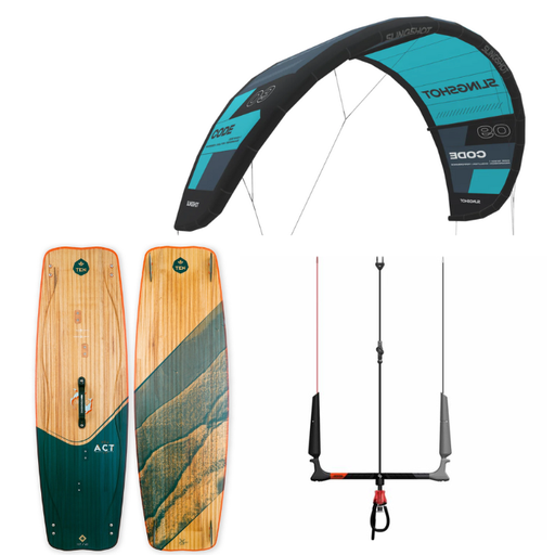 Slingshot Code Kitesurf set + Sentry V2 Bar